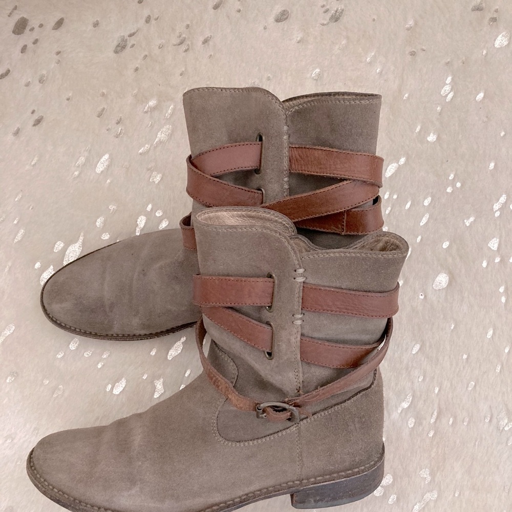 Frye Shirley Harness Boots